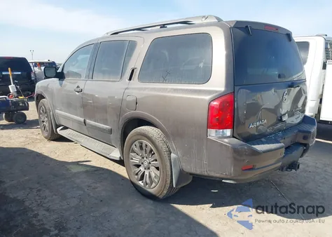 2015 Nissan Armada Platinum from USA, damaged, VIN 5N1BA0NF9FN610943